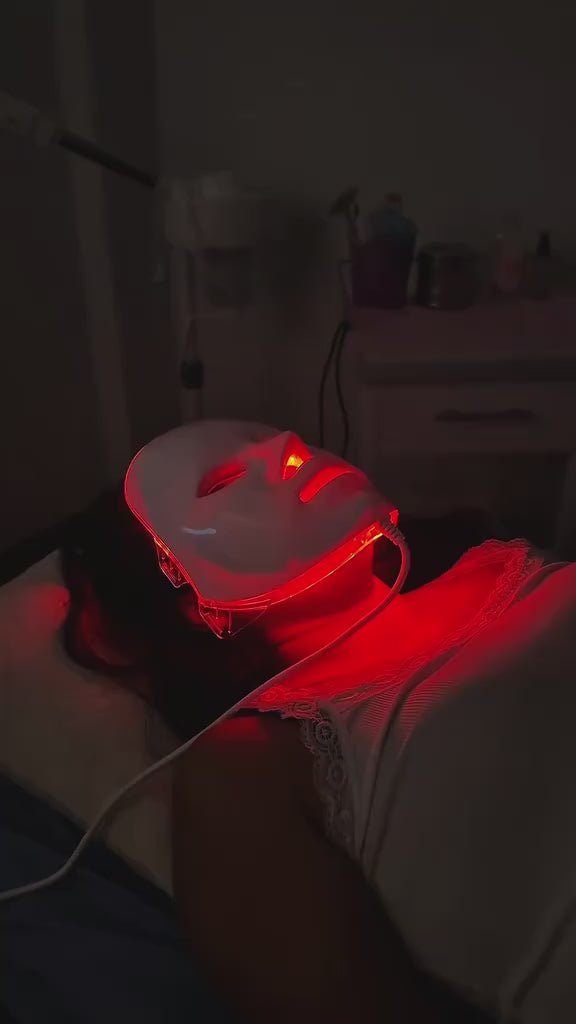 Máscara Facial LED 7 Colores BS
