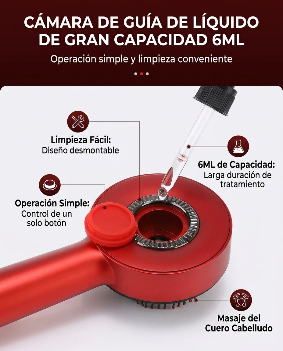 Peine Masajeador Cuero Cabelludo